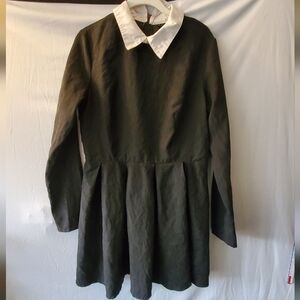 Black Dress Longsleeve Wednesday Adams Size L